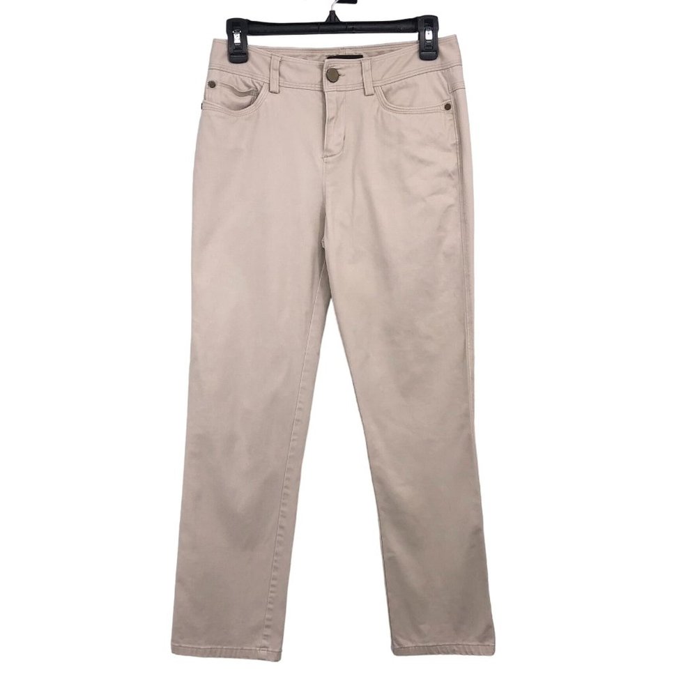 Dana Buchman Pants Womens 2 Used Beige